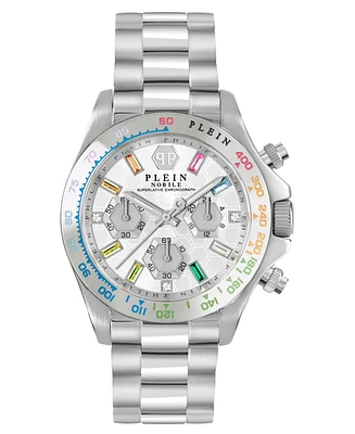 Philipp Plein Women's Chronograph Nobile Stainless Steel Bracelet Watch 38mm