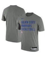 Men's Nike Heather Gray Golden State Warriors 2023/24 Sideline Legend Performance Practice T-shirt