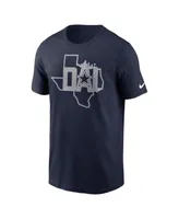 Men's Nike Navy Dallas Cowboys Local Essential T-shirt