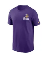 Men's Nike Purple Minnesota Vikings Blitz Essential T-shirt