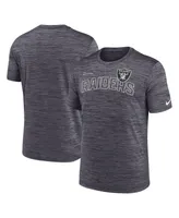 Men's Nike Black Las Vegas Raiders Big and Tall Velocity Performance T-shirt