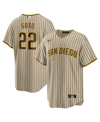 Fan Gear Nation Men's San Diego Padres Juan Soto Alternate Player Jersey - Tan/Brown XL / Tan/Brown