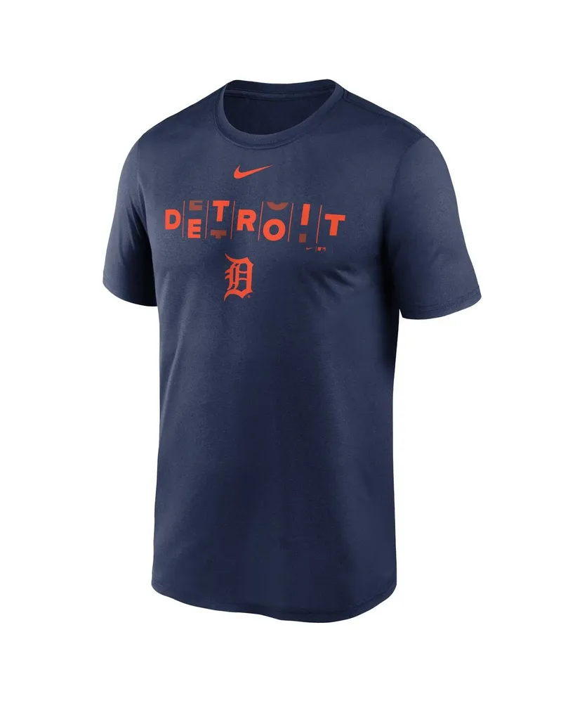 Men's Nike Navy Detroit Tigers Motown Hometown Legend Performance T-shirt