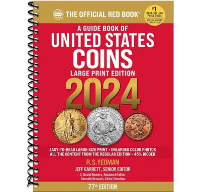 Redbook 2024 Us Coins Lp by Jeff Garrett