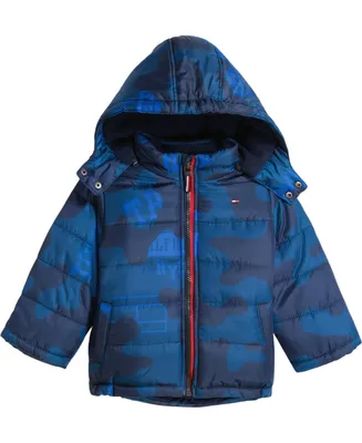 Tommy Hilfiger Baby Boys Camo Printed Puffer Jacket