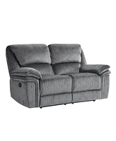 White Label Andes 65" Double Reclining Loveseat