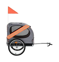 vidaXL Pet Bike Trailer and