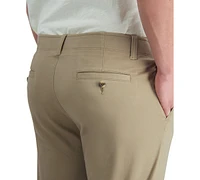 Haggar Men's Slim-Fit Life Khaki Comfort Pants