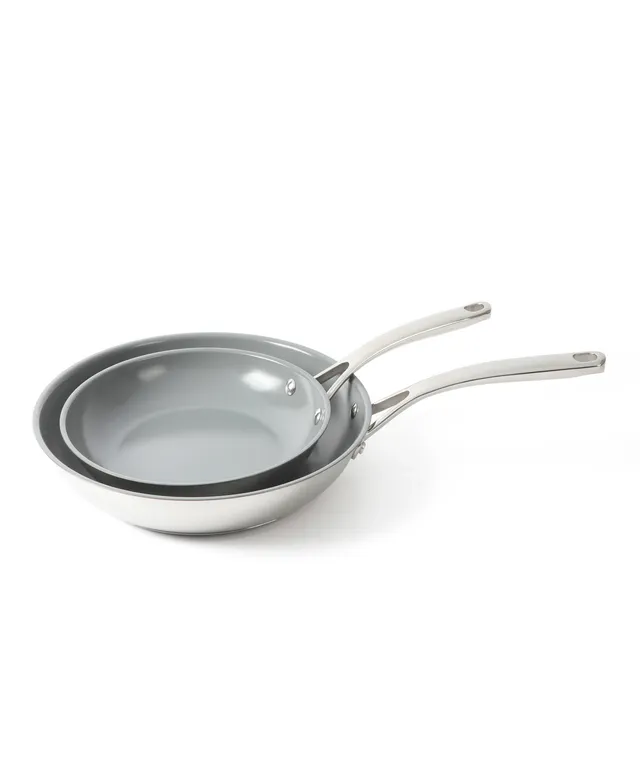 Martha Stewart Stainless Steel Essential 12 Inch Pan With Lid