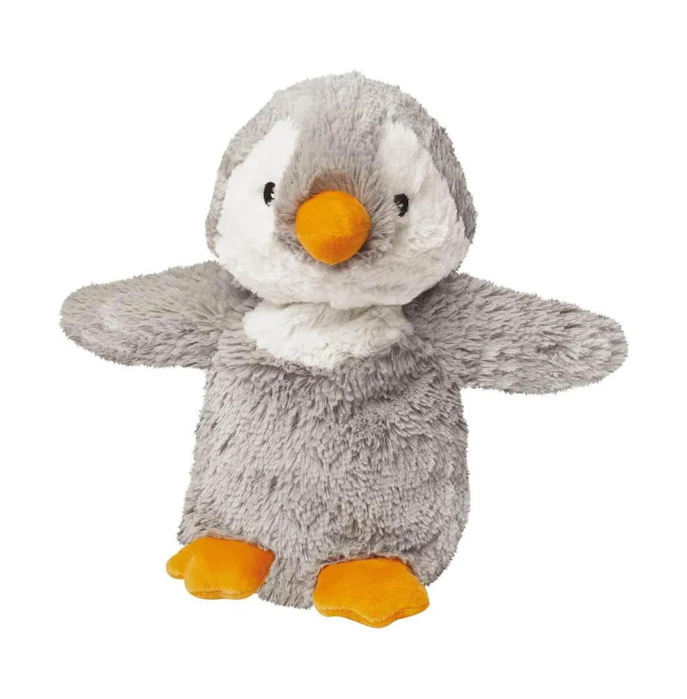 Microwavable French Lavender Scented Plush Gray Penguin