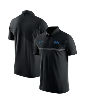 Men's Nike Black Ucla Bruins Coaches Performance Polo Shirt