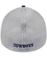 Men's New Era Navy, Gray Dallas Cowboys Main Neo 39THIRTY Flex Hat
