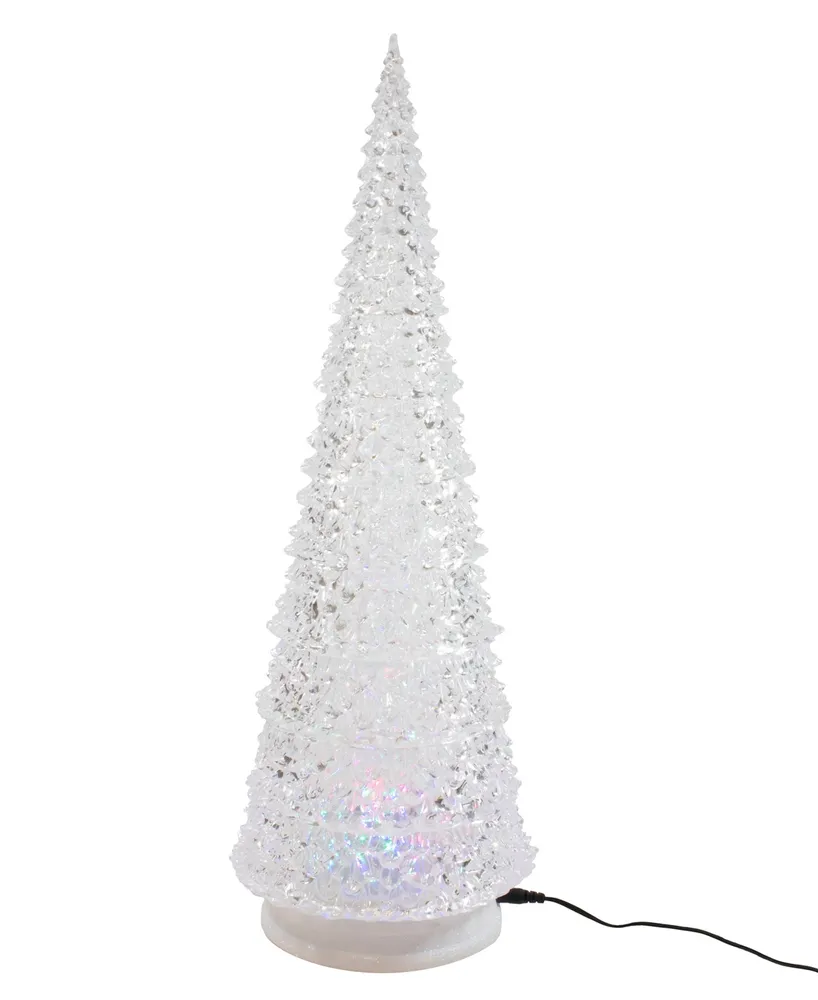 Kurt Adler 22" Acrylic Led Tree with Projector