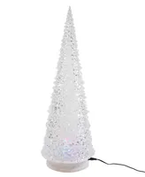 Kurt Adler 22" Acrylic Led Tree with Projector