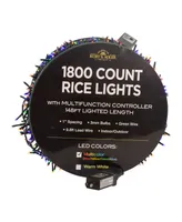 Kurt Adler 1800-Light 148' Led Rice Light Set