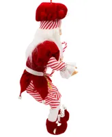 Kurt Adler 17" Kringle Klaus Peppermint Chef Santa