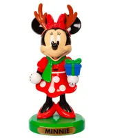 Kurt Adler 6" Disney Minnie Mouse with Tree Nutcracker