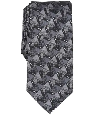 Alfani Men's Barkis Geo-Print Tie, Created for Macy's