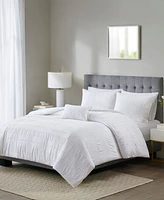 Madison Park Nicolette Cotton 4-Pc. Duvet Cover Set