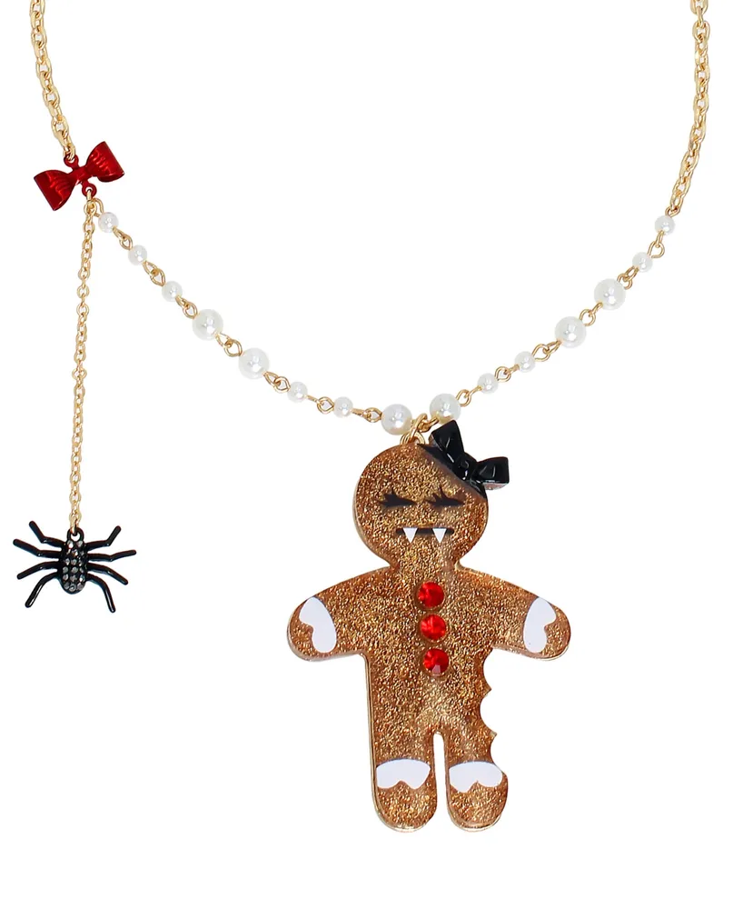 Betsey Johnson Hematite Tone & Purple Metallic Spider Web Necklace  Halloween | eBay