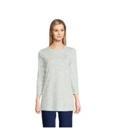 Lands' End Women's Supima Crew Neck Tunic