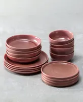 Fortessa Sound Desert Rose 16 Pc. Dinnerware Set, Service for 4