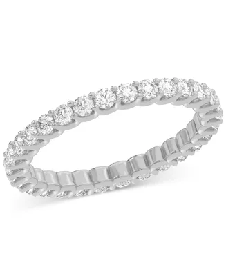 Diamond Eternity Band (1 ct. t.w.) in Platinum or 14k Gold