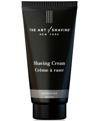 The Art of Shaving Shaving Cream Tube, Unscented, 2.5 Fl Oz