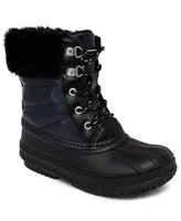 London Fog Little Girls Bridger Cold Weather Lace Up Boots