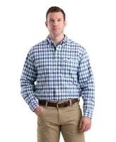 Berne Men's Foreman Flex Long Sleeve Button Down Shirt