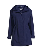 Lands' End Women's Squall Hooded Waterproof Raincoat