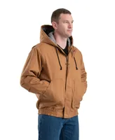Berne Big & Tall Flame Resistant Duck Hooded Jacket