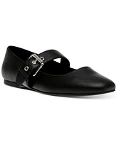 Dv Dolce Vita Women's Mellie Buckle Strap Mary Jane Flats