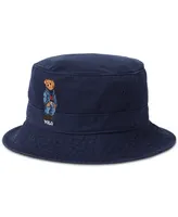 Polo Ralph Lauren Men's Cotton Bear Twill Bucket Hat