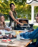 Ninja Woodfire Pizza Oven, 8-in-1 Outdoor Oven, 5 Pizza Settings, Up to 700 Fahrenheit High Heat, Bbq (Barbecue) Smoker