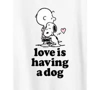 Hybrid Apparel Trendy Plus Size Peanuts Graphic T-shirt