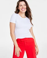 On 34th Women's Ribbed T-Shirt, Xxs-4X, Created for Macy's