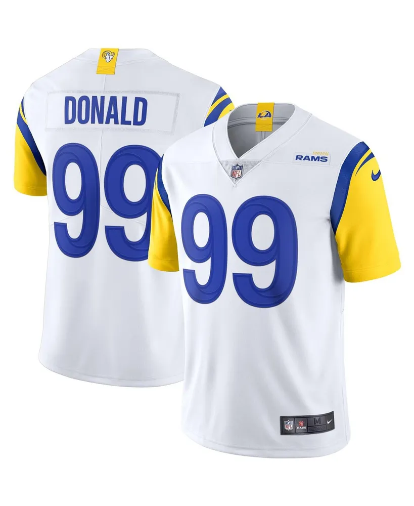 Men's Nike White Aaron Donald Los Angeles Rams Alternate Vapor Limited Jersey