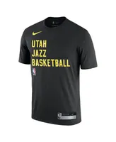 Men's Nike Black Utah Jazz 2023 Sideline Legend Performance Practice T-shirt
