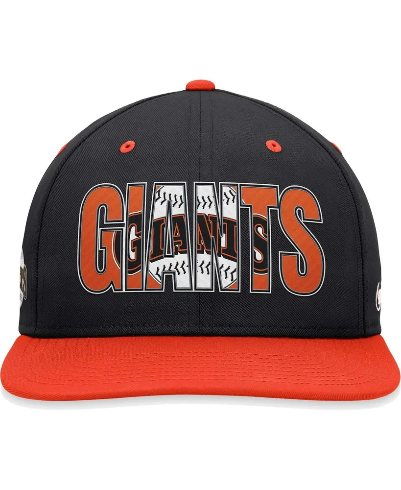 Men's Nike Black San Francisco Giants Cooperstown Collection Pro Snapback Hat