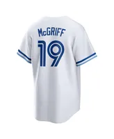 Men's Nike Fred McGriff White Toronto Blue Jays Cooperstown Collection 2023 Hall of Fame Inline Replica Jersey