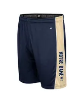 Men's Colosseum Navy Notre Dame Fighting Irish Panel Shorts