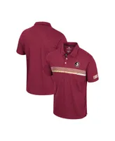 Men's Colosseum Garnet Florida State Seminoles No Problemo Polo Shirt