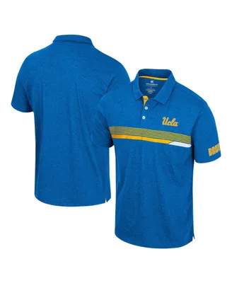 Men's Colosseum Blue Ucla Bruins No Problemo Polo Shirt