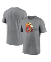 Men's Nike Gray Baltimore Orioles 7th Inning Hat Hometown Legend Performance T-shirt