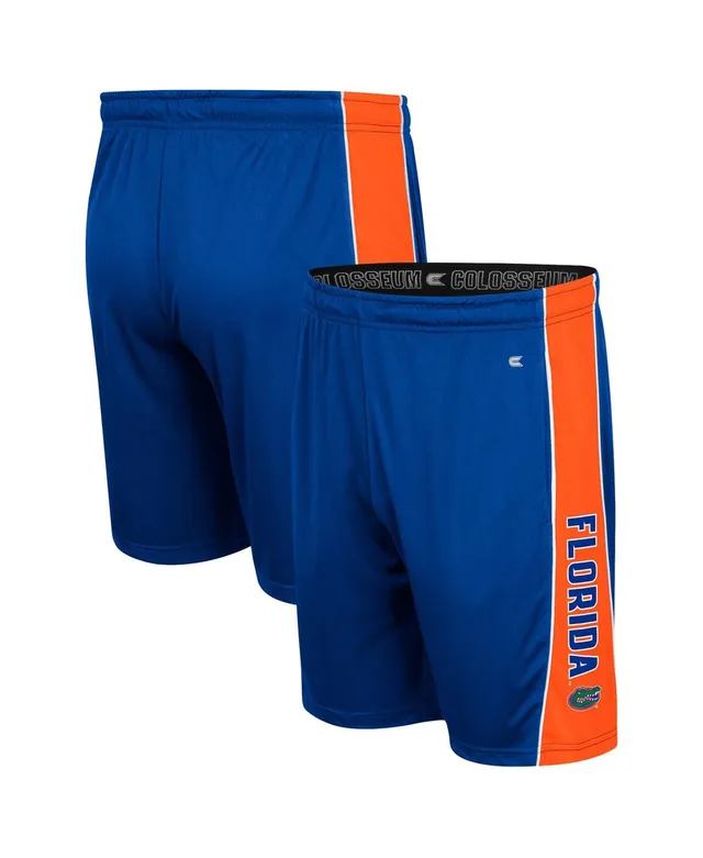 Men's Colosseum Royal/Orange Florida Gators Big & Tall Team Reversible  Shorts