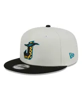 Men's New Era Cream, Black Jacksonville Jaguars City Originals 9FIFTY Snapback Hat