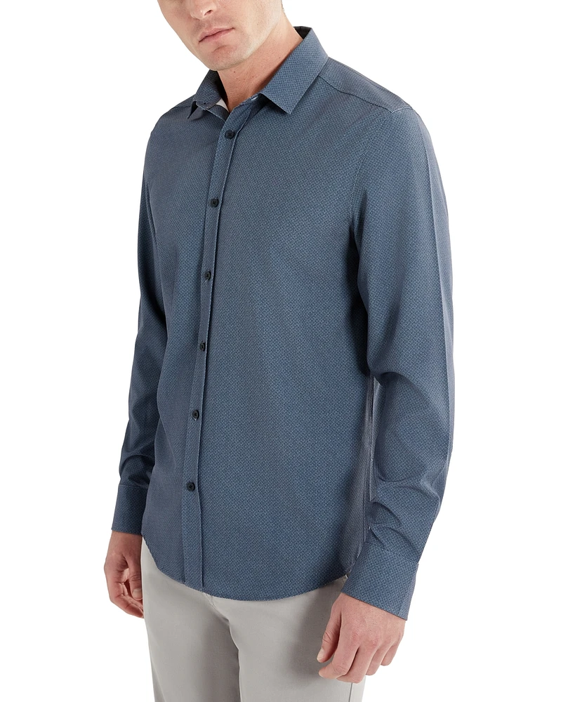 Kenneth Cole Men's Slim Fit Performance Shirt