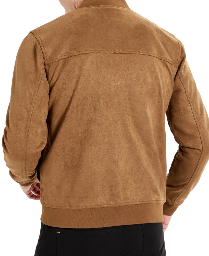 Kenneth Cole Men's Snap-Front Transitional Style Bomber Jacket