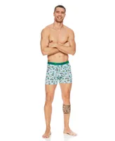 Joe Boxer Men's Cactus Cotton Stretch Briefs, Pack of 4